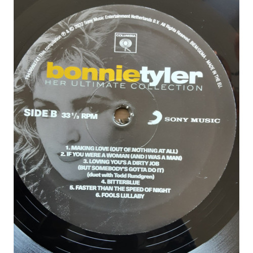 BONNIE TYLER - HER ULTIMATE COLLECTION 2022 (19439992741) COLUMBIA/EU MINT BONNIE TYLER - HER ULTIMATE COLLECTION 2022 (19439992741) COLUMBIA/EU MINT