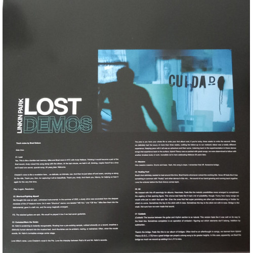 LINKIN PARK - LOST DEMOS 2024 (093624852704) WARNER RECORDS/EU MINT LINKIN PARK - LOST DEMOS 2024 (093624852704) WARNER RECORDS/EU MINT