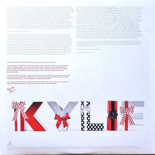 KYLIE MINOGUE - KYLIE CHRISTMAS 20151/2022 (5054197132834) PARLOPHONE/EU MINT KYLIE MINOGUE - KYLIE CHRISTMAS 20151/2022 (5054197132834) PARLOPHONE/EU MINT