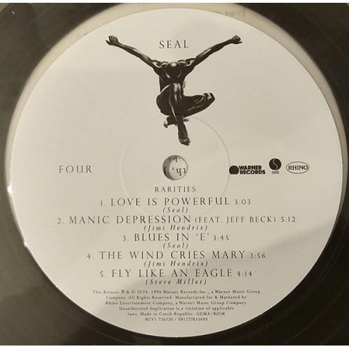 SEAL - SEAL 2 LP Set 2024 (0081227815493) WARNER/EU MINT SEAL - SEAL 2 LP Set 2024 (0081227815493) WARNER/EU MINT