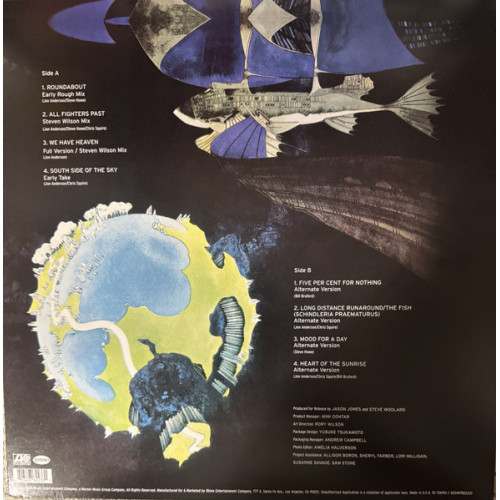 YES - FRAGILE OUTTAKES 2024 (R1 726901) RHINO RECORDS/EU MINT YES - FRAGILE OUTTAKES 2024 (R1 726901) RHINO RECORDS/EU MINT