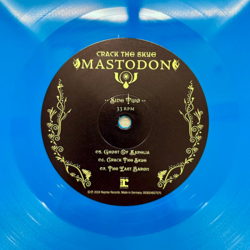 MASTODON - CRACK THE SKYE 2 LP Set 2024 (093624857570, LTD., Blue) REPRISE RECORDS/EU MINT MASTODON - CRACK THE SKYE 2 LP Set 2024 (093624857570, LTD., Blue) REPRISE RECORDS/EU MINT