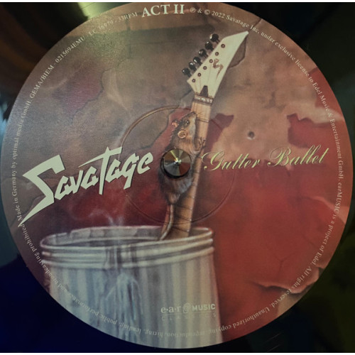 SAVATAGE - GUTTER BALLET 1989/2022 ( 0215694EMU, 180 gm.) EAR MUSIC CLASSICS/EU MINT SAVATAGE - GUTTER BALLET 1989/2022 ( 0215694EMU, 180 gm.) EAR MUSIC CLASSICS/EU MINT