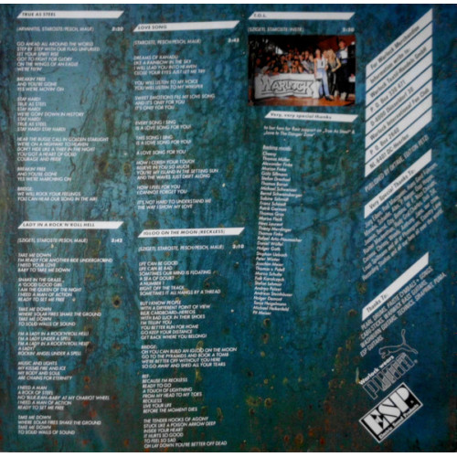 WARLOCK - TRUE AS STEEL 2021 (00602438511327, LTD., Brown) VERTIGO BERLIN/EU MINT WARLOCK - TRUE AS STEEL 2021 (00602438511327, LTD., Brown) VERTIGO BERLIN/EU MINT