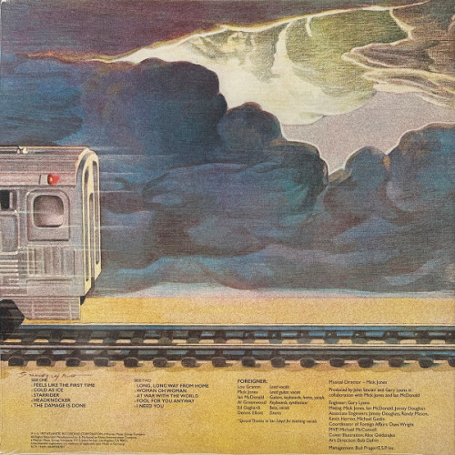 FOREIGNER - FOREIGNER 1977/2023 (RCV1 19109, LTD., Crystal Clear) ATLANTIC/EU MINT FOREIGNER - FOREIGNER 1977/2023 (RCV1 19109, LTD., Crystal Clear) ATLANTIC/EU MINT