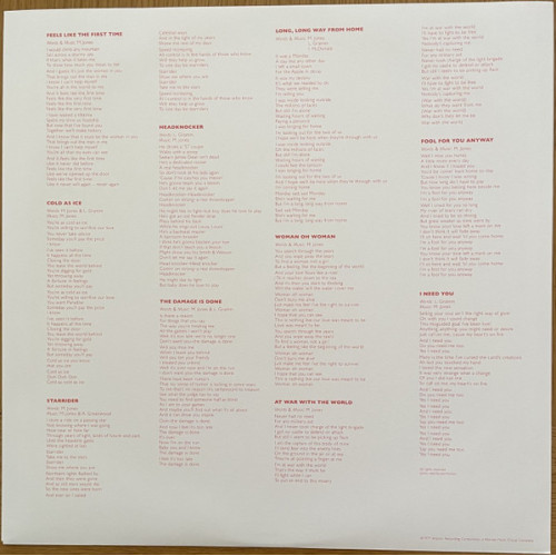 FOREIGNER - FOREIGNER 1977/2023 (RCV1 19109, LTD., Crystal Clear) ATLANTIC/EU MINT FOREIGNER - FOREIGNER 1977/2023 (RCV1 19109, LTD., Crystal Clear) ATLANTIC/EU MINT