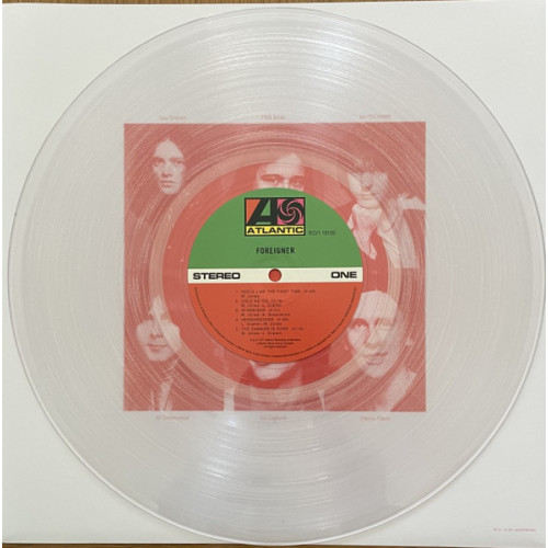 FOREIGNER - FOREIGNER 1977/2023 (RCV1 19109, LTD., Crystal Clear) ATLANTIC/EU MINT FOREIGNER - FOREIGNER 1977/2023 (RCV1 19109, LTD., Crystal Clear) ATLANTIC/EU MINT