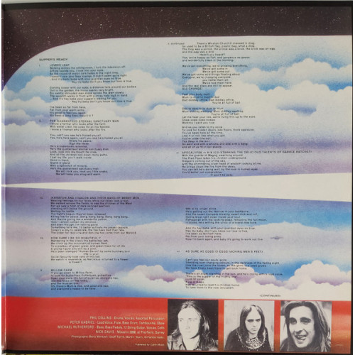 GENESIS - FOXTROT 1972/2014 (R1 516778, Deluxe Edition, 180 gm.) RHINO/EU MINT GENESIS - FOXTROT 1972/2014 (R1 516778, Deluxe Edition, 180 gm.) RHINO/EU MINT