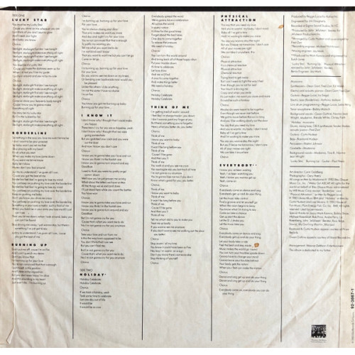 MADONNA - MADONNA 1983 (23867-1, Club Edition, RCA Music Service) SIRE/EU MINT MADONNA - MADONNA 1983 (23867-1, Club Edition, RCA Music Service) SIRE/EU MINT