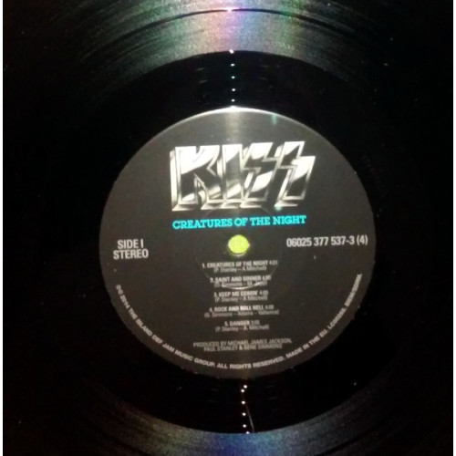 KISS - CREATURES OF THE NIGHT 1982/2014 ( 06025 377 537-3 (4), 180 gm.) UMG/EU MINT KISS - CREATURES OF THE NIGHT 1982/2014 ( 06025 377 537-3 (4), 180 gm.) UMG/EU MINT