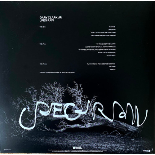 GARY CLARK JR. - JPEG RAW 2 LP Set 2024 (093624873105) WARNER RECORDS/EU MINT GARY CLARK JR. - JPEG RAW 2 LP Set 2024 (093624873105) WARNER RECORDS/EU MINT