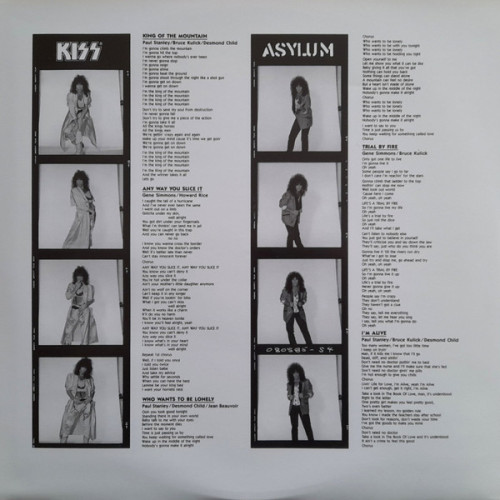 KISS - ASYLUM 1985/2014 (B0020243-01, 180 gm.) MERCURY/USA MINT KISS - ASYLUM 1985/2014 (B0020243-01, 180 gm.) MERCURY/USA MINT