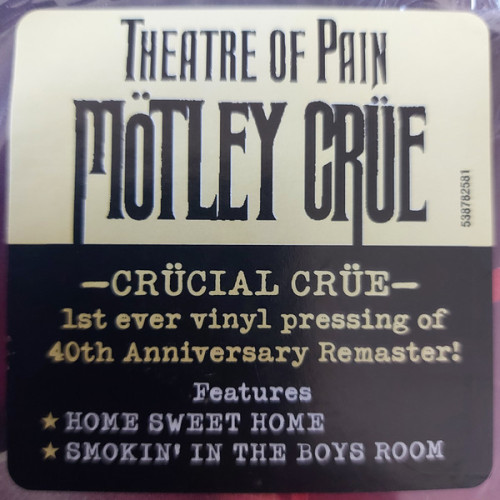 MOTLEY CRUE - THEATRE OF PAIN 1985/2022 (538782581) BMG/USA MINT MOTLEY CRUE - THEATRE OF PAIN 1985/2022 (538782581) BMG/USA MINT