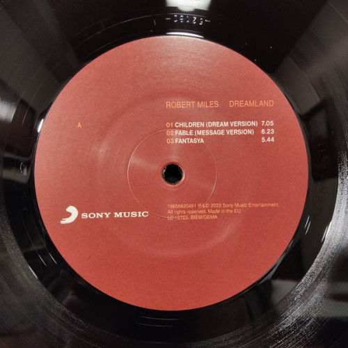 ROBERT MILES - DREAMLAND 2 LP Set 1996/2023 (19658820491) SONY MUSIC/EU MINT ROBERT MILES - DREAMLAND 2 LP Set 1996/2023 (19658820491) SONY MUSIC/EU MINT