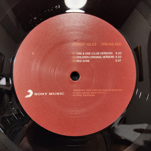 ROBERT MILES - DREAMLAND 2 LP Set 1996/2023 (19658820491) SONY MUSIC/EU MINT ROBERT MILES - DREAMLAND 2 LP Set 1996/2023 (19658820491) SONY MUSIC/EU MINT