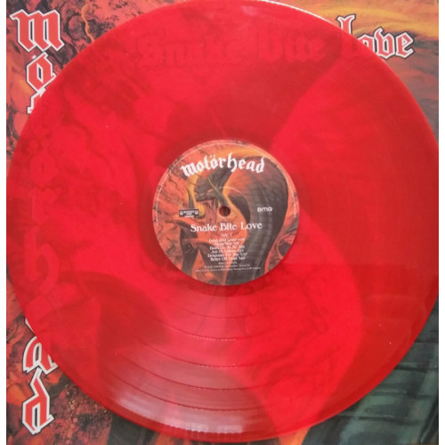 MOTORHEAD - SNAKE BITE LOVE 1998/2023 (BMGCAT762LPX, Red) BMG/EU MINT MOTORHEAD - SNAKE BITE LOVE 1998/2023 (BMGCAT762LPX, Red) BMG/EU MINT