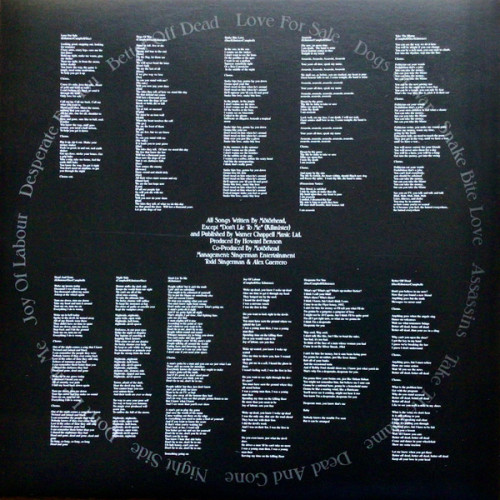 MOTORHEAD - SNAKE BITE LOVE 1998/2023 (BMGCAT762LPX, Red) BMG/EU MINT MOTORHEAD - SNAKE BITE LOVE 1998/2023 (BMGCAT762LPX, Red) BMG/EU MINT