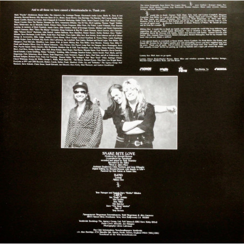 MOTORHEAD - SNAKE BITE LOVE 1998/2023 (BMGCAT762LPX, Red) BMG/EU MINT MOTORHEAD - SNAKE BITE LOVE 1998/2023 (BMGCAT762LPX, Red) BMG/EU MINT