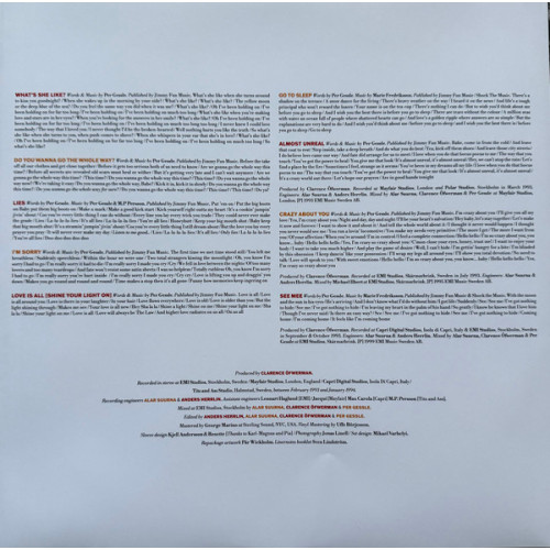 ROXETTE - CRASH! BOOM! BANG! 2 LP Set 1994/2024 (5021732477194) WARNER MUSIC SWEDEN/EU MINT ROXETTE - CRASH! BOOM! BANG! 2 LP Set 1994/2024 (5021732477194) WARNER MUSIC SWEDEN/EU MINT