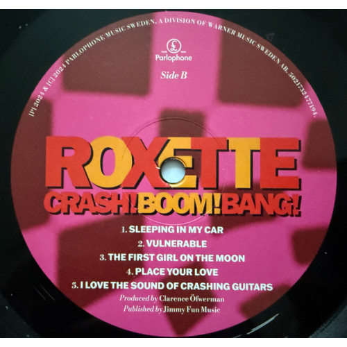 ROXETTE - CRASH! BOOM! BANG! 2 LP Set 1994/2024 (5021732477194) WARNER MUSIC SWEDEN/EU MINT ROXETTE - CRASH! BOOM! BANG! 2 LP Set 1994/2024 (5021732477194) WARNER MUSIC SWEDEN/EU MINT