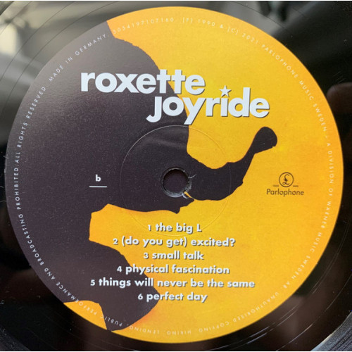 ROXETTE - JOYRIDE 1991/2021 (5054197107160) PARLOPHONE/EU MINT ROXETTE - JOYRIDE 1991/2021 (5054197107160) PARLOPHONE/EU MINT
