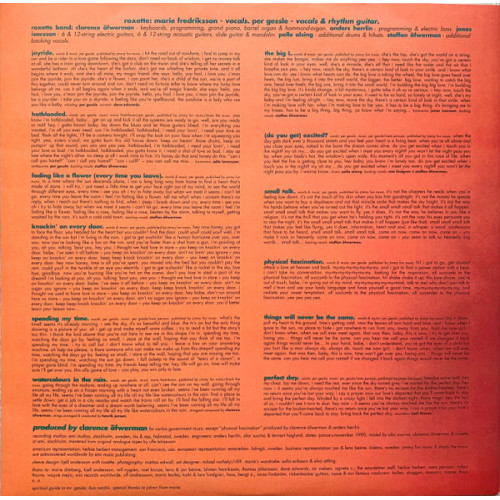 ROXETTE - JOYRIDE 1991/2021 (5054197107160) PARLOPHONE/EU MINT ROXETTE - JOYRIDE 1991/2021 (5054197107160) PARLOPHONE/EU MINT