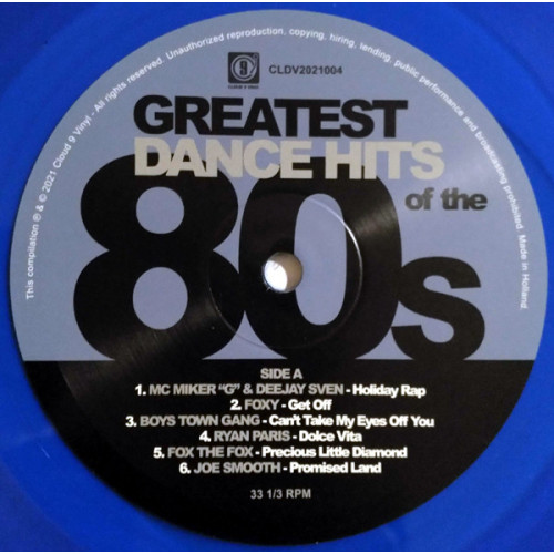 V / A - GREATEST DANCE HITS OF THE 80 V / A - GREATEST DANCE HITS OF THE 80