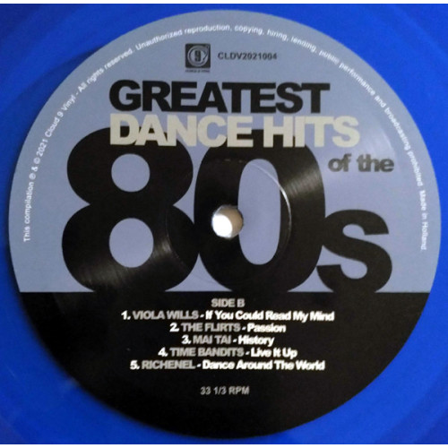 V / A - GREATEST DANCE HITS OF THE 80 V / A - GREATEST DANCE HITS OF THE 80