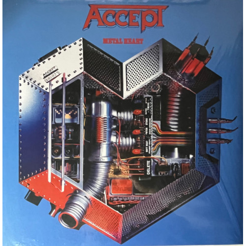 ACCEPT - METAL HEART 1985/2023 (RE-ISSUE) UNIVERSAL/EU MINT ACCEPT - METAL HEART 1985/2023 (RE-ISSUE) UNIVERSAL/EU MINT