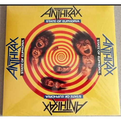 ANTHRAX - STATE OF EUPHORIA 1988/2023 (RE-ISSUE) UNIVERSAL/ITALY MINT ANTHRAX - STATE OF EUPHORIA 1988/2023 (RE-ISSUE) UNIVERSAL/ITALY MINT