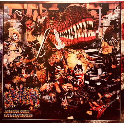 GWAR - AMERICA MUST BE DESTROYED 1992 (REISSUE) METAL BLADE/ITALY MINT GWAR - AMERICA MUST BE DESTROYED 1992 (REISSUE) METAL BLADE/ITALY MINT