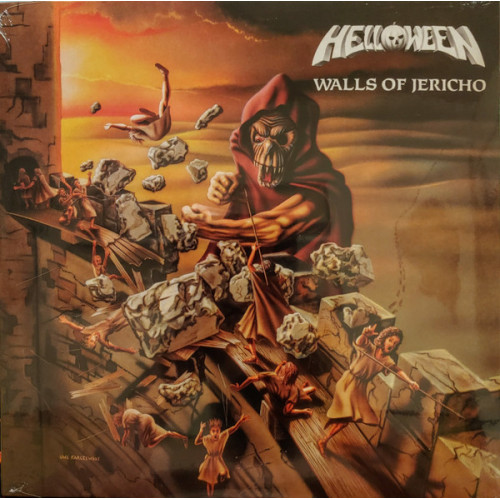 HELLOWEEN - WALLS OF JERICHO 1985/2022 (REISSUE) SANCTUARY/ITALY MINT залом. кут HELLOWEEN - WALLS OF JERICHO 1985/2022 (REISSUE) SANCTUARY/ITALY MINT залом. кут