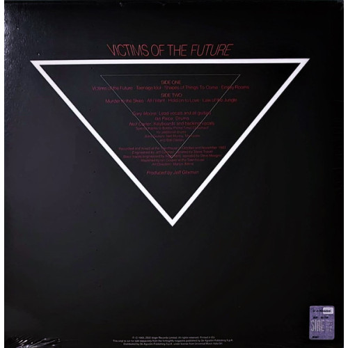 GARY MOORE - VICTIMS OF THE FUTURE 1984/2023 (REISSUE) VIRGIN/ITALY MINT залом. кут GARY MOORE - VICTIMS OF THE FUTURE 1984/2023 (REISSUE) VIRGIN/ITALY MINT залом. кут