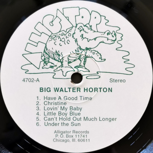 BIG WALTER HORTON AND CAREY BELL - SAME 2019 (RE-ISSUE, 180 grams) DeAgostini/ITALY MINT BIG WALTER HORTON AND CAREY BELL - SAME 2019 (RE-ISSUE, 180 grams) DeAgostini/ITALY MINT