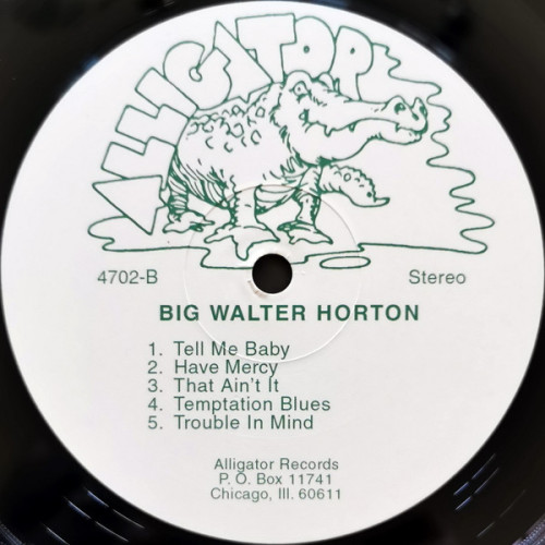 BIG WALTER HORTON AND CAREY BELL - SAME 2019 (RE-ISSUE, 180 grams) DeAgostini/ITALY MINT BIG WALTER HORTON AND CAREY BELL - SAME 2019 (RE-ISSUE, 180 grams) DeAgostini/ITALY MINT
