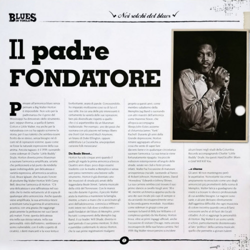 BIG WALTER HORTON AND CAREY BELL - SAME 2019 (RE-ISSUE, 180 grams) DeAgostini/ITALY MINT BIG WALTER HORTON AND CAREY BELL - SAME 2019 (RE-ISSUE, 180 grams) DeAgostini/ITALY MINT