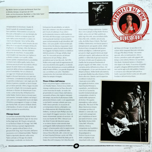 BIG WALTER HORTON AND CAREY BELL - SAME 2019 (RE-ISSUE, 180 grams) DeAgostini/ITALY MINT BIG WALTER HORTON AND CAREY BELL - SAME 2019 (RE-ISSUE, 180 grams) DeAgostini/ITALY MINT