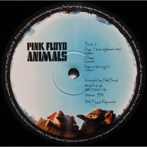 PINK FLOYD - ANIMALS 1977/2025 (0888751842717) COLUMBIA/SONY/EU MINT PINK FLOYD - ANIMALS 1977/2025 (0888751842717) COLUMBIA/SONY/EU MINT
