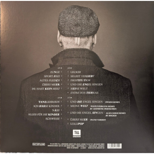 TILL LINDEMANN – ZUNGE 2 LP Set 2025 (OUT 1452 | 1453, 16-page booklet) UMG/EU MINT TILL LINDEMANN – ZUNGE 2 LP Set 2025 (OUT 1452 | 1453, 16-page booklet) UMG/EU MINT