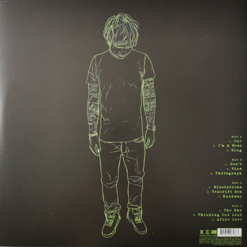 ED SHEERAN - X 2014 2 LP SET (0825646285877) ASYLUM/ATLANTIC/EU MINT ED SHEERAN - X 2014 2 LP SET (0825646285877) ASYLUM/ATLANTIC/EU MINT