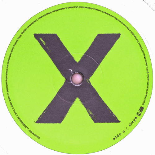 ED SHEERAN - X 2014 2 LP SET (0825646285877) ASYLUM/ATLANTIC/EU MINT ED SHEERAN - X 2014 2 LP SET (0825646285877) ASYLUM/ATLANTIC/EU MINT