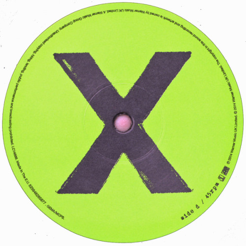 ED SHEERAN - X 2014 2 LP SET (0825646285877) ASYLUM/ATLANTIC/EU MINT ED SHEERAN - X 2014 2 LP SET (0825646285877) ASYLUM/ATLANTIC/EU MINT