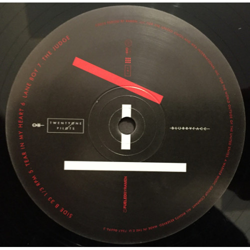 TWENTY ONE PILOTS - BLURRYFACE 2021 2 LP set WARNER/EU MINT TWENTY ONE PILOTS - BLURRYFACE 2021 2 LP set WARNER/EU MINT