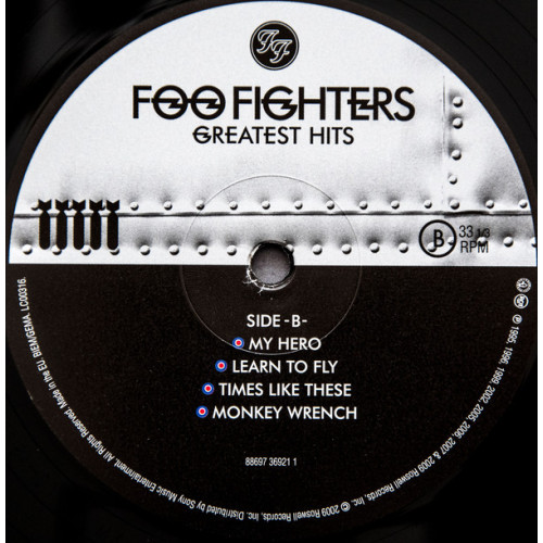 FOO FIGHTERS - GREATEST HITS 2009/2011 2 LP SET (0886973692110) RCA/SONY/EU MINT FOO FIGHTERS - GREATEST HITS 2009/2011 2 LP SET (0886973692110) RCA/SONY/EU MINT