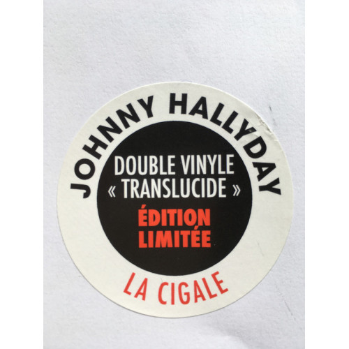 JOHNNY HALLYDAY - LA CIGALE 2006/2019 2 LP SET (LTD, CLEAR, 0190295495350) WARNER/FRANCE MINT JOHNNY HALLYDAY - LA CIGALE 2006/2019 2 LP SET (LTD, CLEAR, 0190295495350) WARNER/FRANCE MINT