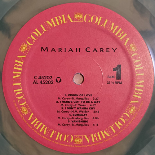 MARIAH CAREY - MARIAH CAREY 1990/2020 (0194397763614) COLUMBIA/LEGACY/SONY/EU MINT MARIAH CAREY - MARIAH CAREY 1990/2020 (0194397763614) COLUMBIA/LEGACY/SONY/EU MINT