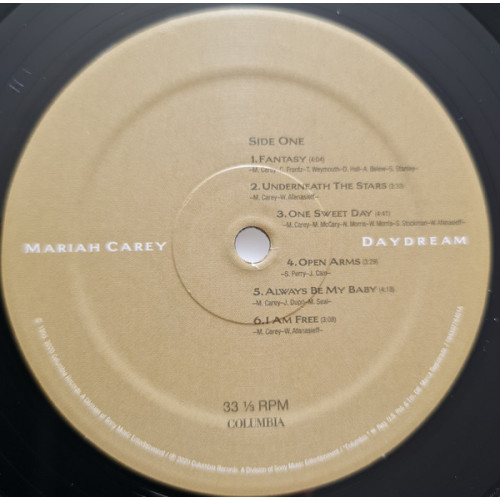 MARIAH CAREY - DAYDREAM 1995/2020 (0194397764017) COLUMBIA/LEGACY/SONY/EU MINT MARIAH CAREY - DAYDREAM 1995/2020 (0194397764017) COLUMBIA/LEGACY/SONY/EU MINT