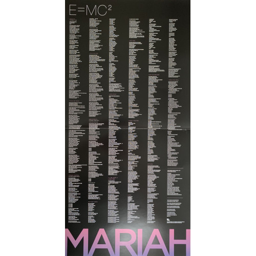 MARIAH CAREY - E=MC2 2008/2021 2 LP SET (LTD, PURPLE, 0602435176314) UME/DEF JAM/EU MINT MARIAH CAREY - E=MC2 2008/2021 2 LP SET (LTD, PURPLE, 0602435176314) UME/DEF JAM/EU MINT