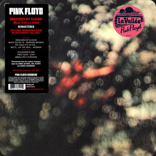 PINK FLOYD - OBSCURED BY CLOUDS 1972/2025 (0888751842410) PINK FLOYD RECORDS/EU MINT PINK FLOYD - OBSCURED BY CLOUDS 1972/2025 (0888751842410) PINK FLOYD RECORDS/EU MINT