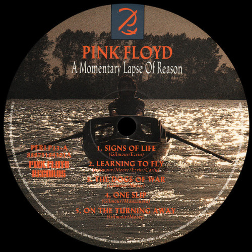 PINK FLOYD - A MOMENTARY LAPSE OF REASON 1987/2025 (0888751843011) PINK FLOYD RECORDS/EU MINT PINK FLOYD - A MOMENTARY LAPSE OF REASON 1987/2025 (0888751843011) PINK FLOYD RECORDS/EU MINT